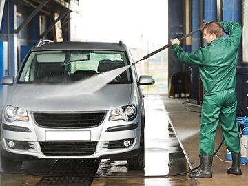 Установка прочной раздувной циновки мытья автомобиля легкая с воздуходувкой CE/UL