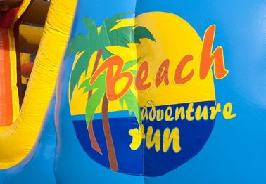 Конкурсный пляж 17.5m бега шлямбуров полосы препятствий дома прыжока для взрослого
