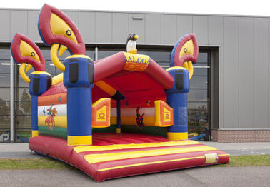 Игры дома прыжока вечеринки по случаю дня рождения замков малышей салона красные коммерчески скача