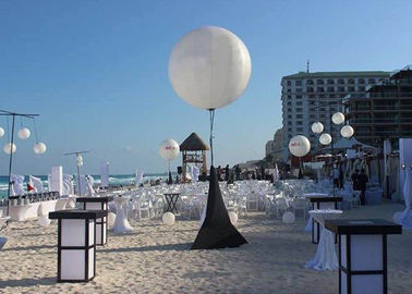 украшение 1.5m водить освещения воздушного шара стойки раздувное, реклама вело свет воздушного шара