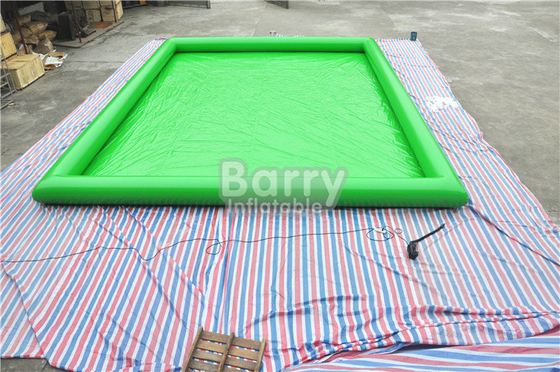 Воздухонепроницаемый зеленый водный бассейн PVC 0.9mm раздувной для взрослого EN14960