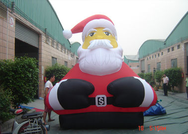 Гигант на открытом воздухе раздувное Санта рождества гигантского рождества модный для рекламы