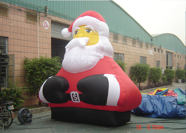 Гигант на открытом воздухе раздувное Санта рождества гигантского рождества модный для рекламы