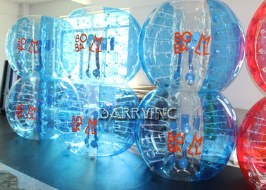 Прочный прозрачный раздувной футбол 1,5 пузыря измеряет толщину 100% ТПУ 1мм