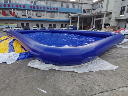 игры занятности бассейна товарного сорта PVC 0.9mm голубые раздувные
