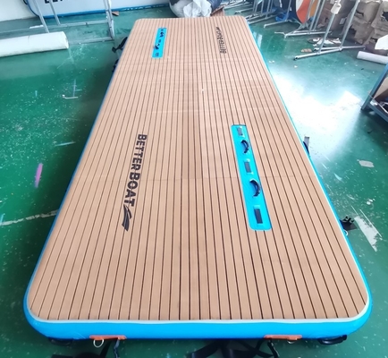 OEM надувная плавучая платформа для игры на водных лыжах с док-станцией Drop Stitch