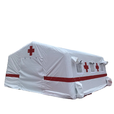 Красного Креста брезента Pvc воздуха шатер скорой помощи больницы шатра плотного раздувной