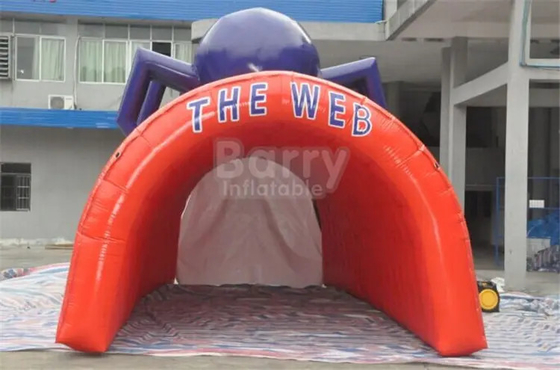 Спорт рекламируя печатающ шатер тоннеля паука раздувного шатра на открытом воздухе