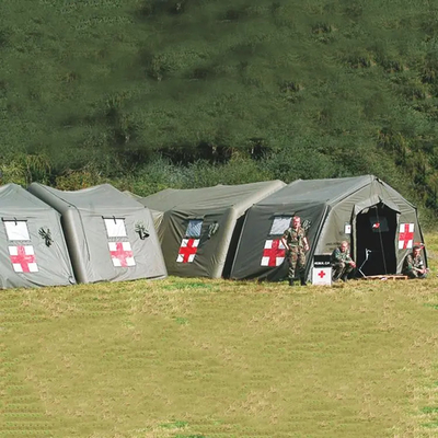 Портативным загерметизированный воздухом шатер выживания больницы раздувного шатра воздухонепроницаемый большой аварийный