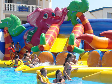 подгонянное гигантское аквапарк осьминога, аквапарк долохин животное раздувное с большим бассейном забавляется