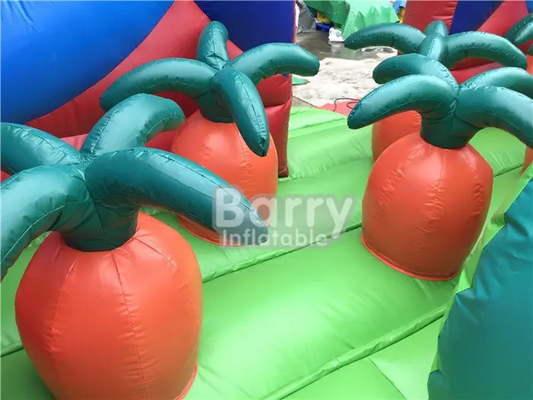 Брезентовый надувной надувной замок детская цветочная овощная надувная игровая площадка Funcity
