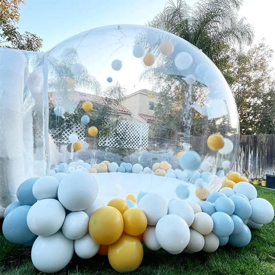 1 мм ПВХ купол купольная палатка прозрачный надувной пузырь воздушные шары дом