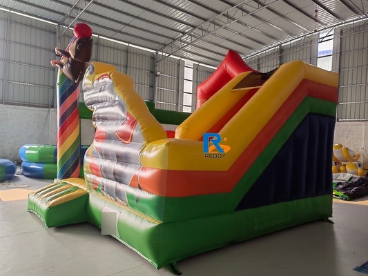 замок прыгуна животных замков PVC 0.55mm коммерчески скача раздувной