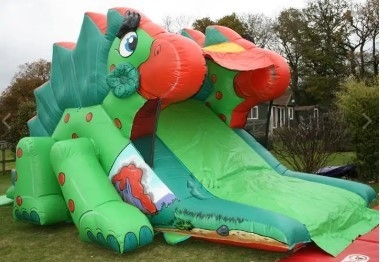Настроенный размер надувные водные горки Динозавр отскакивает дом для детей