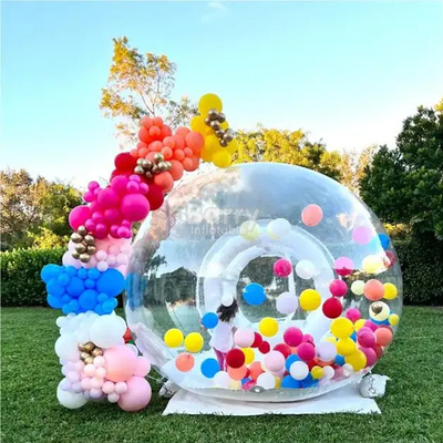 Портативная надувная палатка прозрачная надувная пузырь воздушный шар купол прозрачная пузырьная палатка с аутентификацией BSCI
