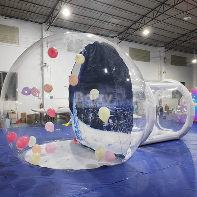 Легко устанавливать надувную пузырь палатка шарик пузырь дом доступен для вашего следующего приключения
