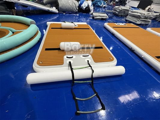 Водные виды спорта Док надувная взрывная плавательная платформа с вместимостью зависит от размера