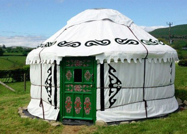 На открытом воздухе водоустойчивый монгольский раздувной располагаясь лагерем купол/раздувной шатер Юрт