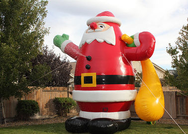 Выполненные на заказ раздувные продукты рекламы раздувное рождество Санта для фестиваля