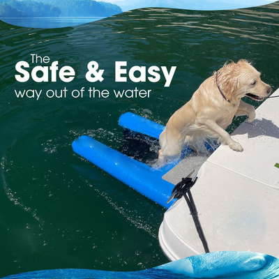 Нескользящая пенообразующая EVA портативная складная собака лодка водная пандус для воды домашний питомец помощь собака лестницы пандус для маленьких собак до 230 фунтов