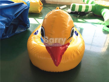 Большое желтое животное утки плавает раздувные игрушки воды для бассейна с печатанием логотипа