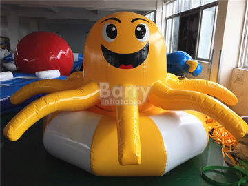 Подгонянный бассейн желтого осьминога раздувной плавает для аквапарк Аква