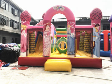 Большая розовая принцесса Раздувн Хвастун, профессиональный коммерчески дом прыжка