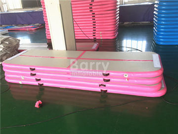 ОЭМ &amp; ОДМ пол воздуха следа падения 3м или 6м длинный розовый раздувной Про для спортзала