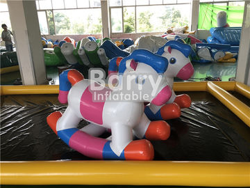 Лошадь поплавка игрушек воды на открытом воздухе игр аквапарк раздувная для бассейна