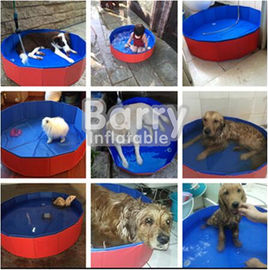 Красным складным размер любимца собаки подгонянный бассейном 3 лет гарантии