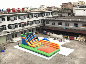 скольжение брезента ПВК 0.55мм раздувное комбинированное с игрой скачки воздуха для спортивной площадки детей