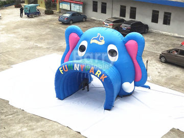 Ворота свода входа атлетического слона события голубого раздувные 6 месяцев гарантии