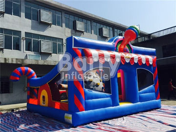 спортивная площадка детей ПВК 0.55мм раздувные на открытом воздухе/дом прыжка малыша