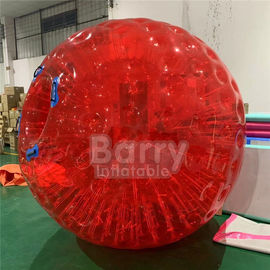 Красный на открытом воздухе раздувной Дя 2.5м ПВК/ТПУ игрушек 0.8мм 3м засевает раздувной шарик травой Зорб
