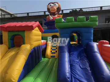 Оборудование замка тематического парка на открытом воздухе или крытого воздуха спортивной площадки малыша занятности раздувного раздувное