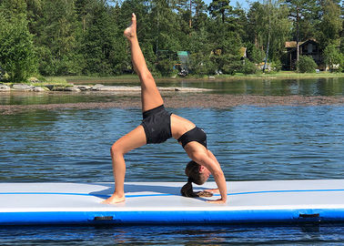 Воды Аква водных видов спорта фитнеса циновка йоги раздувной плавая в бассейне или озере