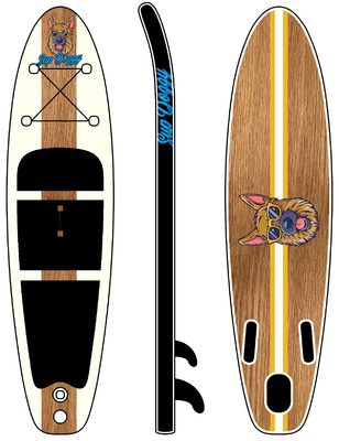 Доска затвора маленького глотка популярного деревянного Surfboard стиля мягкого верхнего раздувная 315*83*15cm