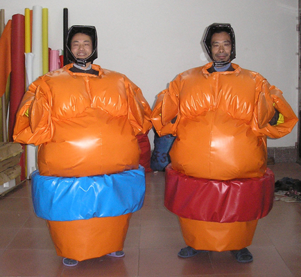 Wrestling Sumo брезента раздувной одевает взаимодействующие игры спорта
