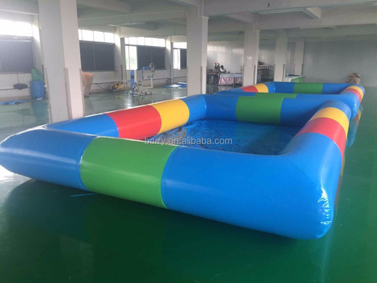 Красочный взрослый бассейн PVC 0.9mm раздувной для на открытом воздухе