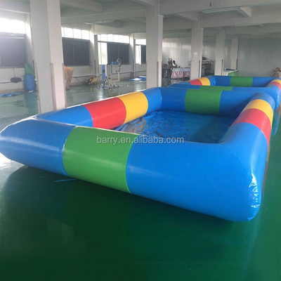 Красочный взрослый бассейн PVC 0.9mm раздувной для на открытом воздухе