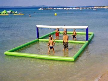 Напольные раздувные игры пляжа/раздувной суд волейбола воды для взморья