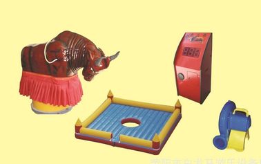 Круглый раздувной механически Bull, игра езды Bull брезента PVC раздувная механически
