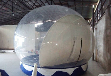 Раздувной глобус снежка Кристмас, шарик Кристмас брезента PVC раздувной для напольного
