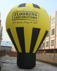 Воздушный шар брезента PVC раздувной, раздувной земной воздушный шар для рекламировать