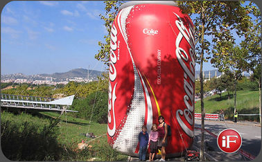 Прочная раздувная бутылка кока-колы продуктов рекламы/PVC раздувная