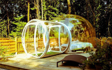 Шатер прозрачной комнаты раздувной, раздувной шатер пузыря с воздуходувкой
