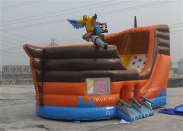 Дом прыжка пиратского корабля изготовленных на заказ водоустойчивых детей раздувной для проката