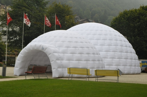 гигант структуры шатра купола PVC 0.45mm раздувным поддержанный воздухом