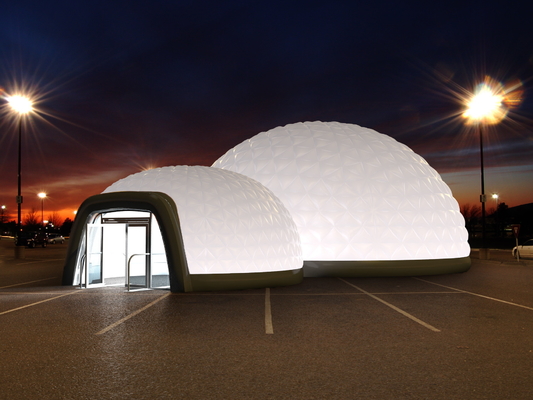 гигант структуры шатра купола PVC 0.45mm раздувным поддержанный воздухом