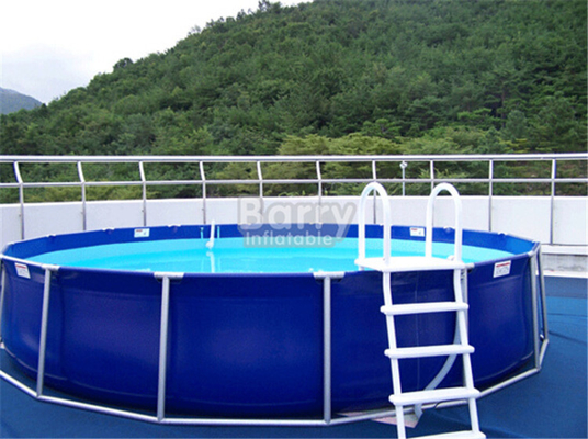 Диаметр водного бассейна 20m изготовленного на заказ круглого мобильного контейнера портативный